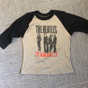 Junk Food Brand The Beatles -  Let It Be Shirt